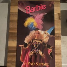 Barbie FAO Schwarz Illustrated Catalog 1995 Booklet Barbie Dolls  Accessories