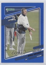 2021 Panini Donruss Press Proof Blue Mike Vrabel #12 0b3