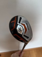 Wilson X31 #4 Hybrid Rescue Wood Golf Club 22 Degree  Uniflex Graphite Shaft