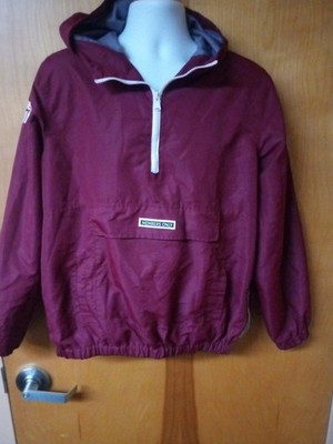Members Only Cleveland Cavaliers Anorak Windbreaker Wine & Gold United Sz L