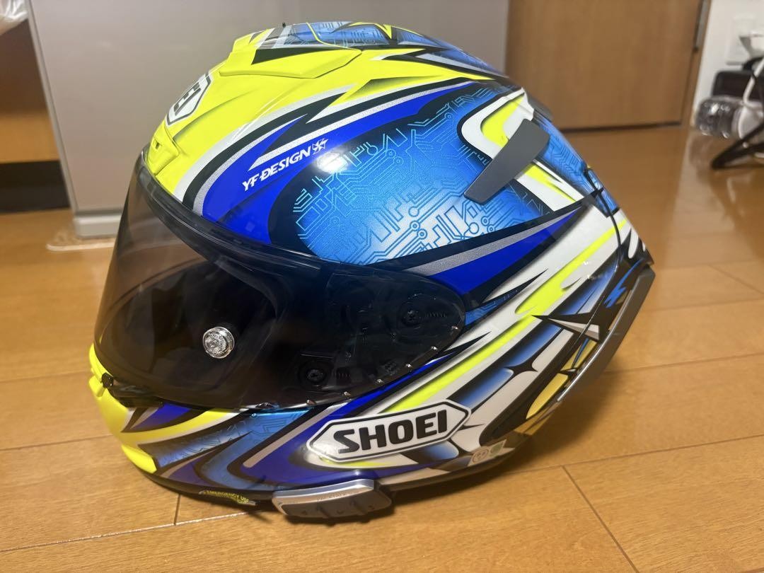SHOEI ヘルメット　X-Fourteen /DAIJIRO TC-3 SHOEI X-FOURTEEN DAIJIRO TC-3 Helmet w/ Cardo packtalk slim
