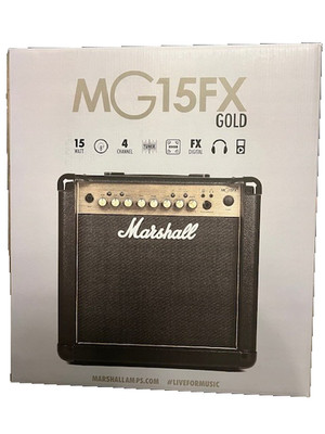 Marshall MG15FX Gold 1 x 8-inch 15-watt Combo Amp With Effects