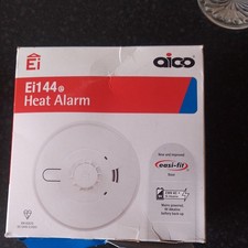 Aico Ei144E NEW Heat Alarm, easy-fit, 9V alkaline battery back-up, heat sensor