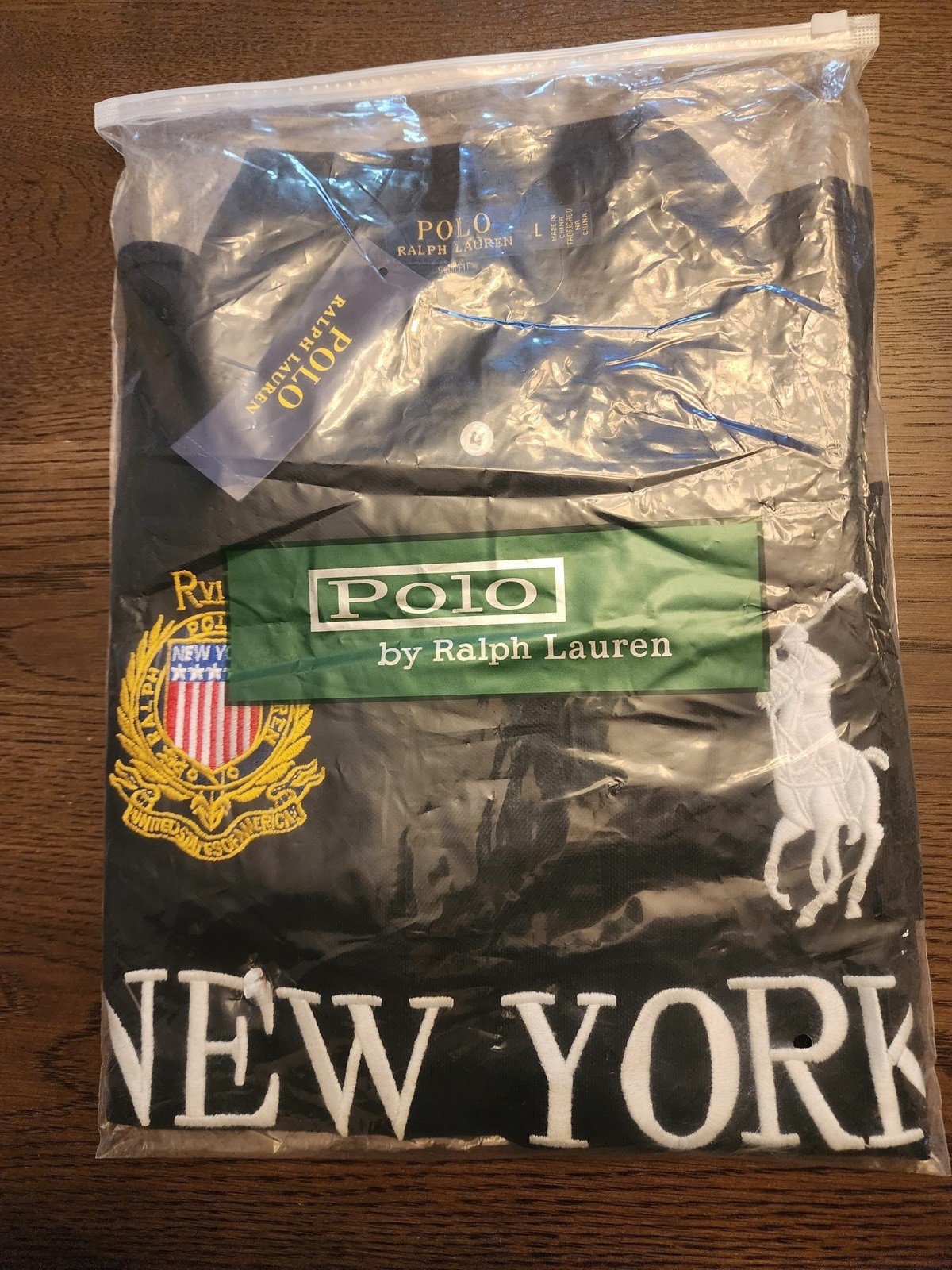 Cheif Keef Polo “new York” Size L