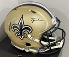 Tyler Shough Signed Autographed Full Size Authentic Helmet Fanatics COA Saints