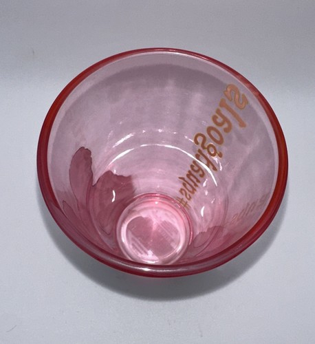 GOLDEN GIRLS Pink Glass Tumbler SQUAD GOALS Betty White Collectible - Picture 4 of 7