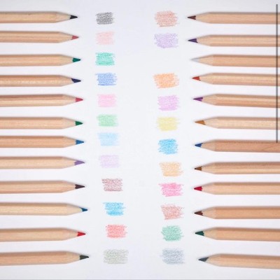 IKEA Solvogel colored pencils, pack of 24 #727a87