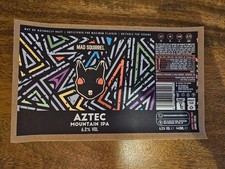 Craft beer can labels - the Mad Squirrel Collection