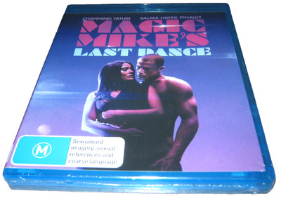 Magic Mike's Last Dance - Channing Tatum - Blu-Ray - New Sealed - Region B