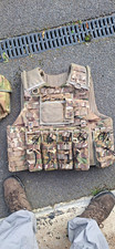 Osprey MkIV MTP Plate Carrier Body Armour Cover w/ Plates, Pouches & Back Cover