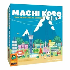 Machi Koro – 5th Anniversary Edition - Pandasaurus Games - Brand New (Sealed)