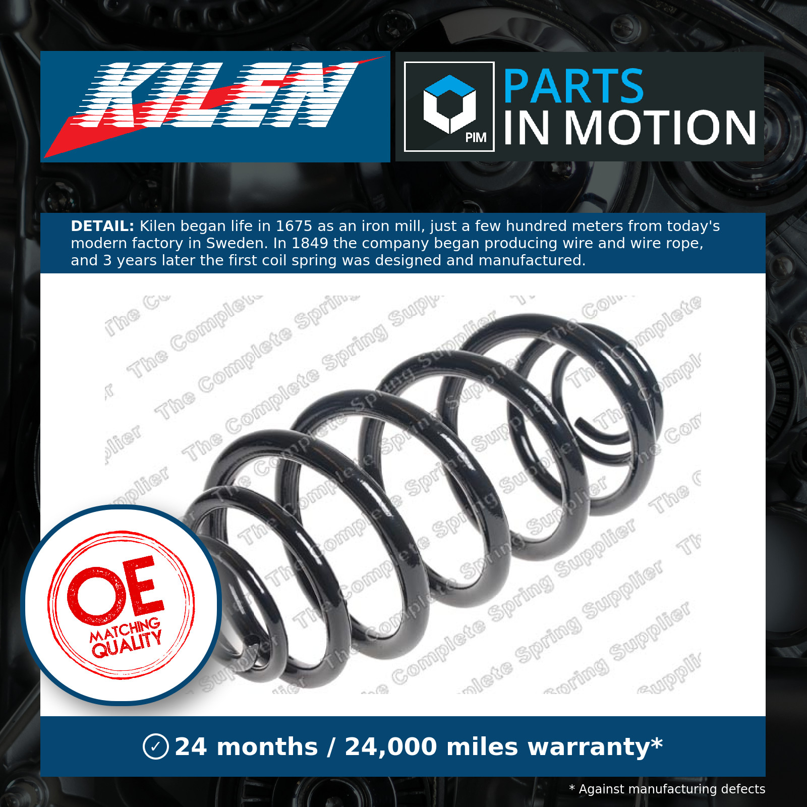 Coil Spring fits MERCEDES VIANO W639 2.0D Rear 2003 on OM646.982 Suspension New - Image 9