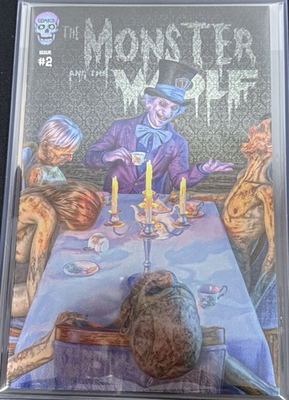#ad #ad Mark Spears SIGNED KICKSTARTER FOIL MAD HATTER Monster and the Wolf #2 G LTD 100 $600.00