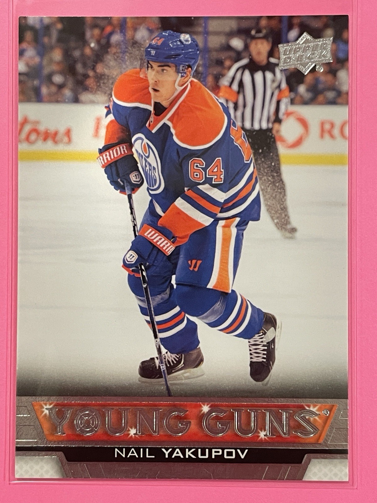 2013-14 Upper Deck Nail Yakupov Young Guns Rookie RC #241 Hockey Edmonton Oilers