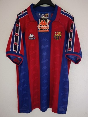 FC BARCELONA 1996-1997 BNWT Ronaldo 9 camiseta shirt trilot