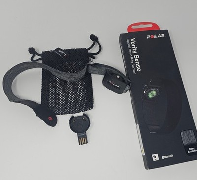 Polar Verity Sense Optical Heart Rate Monitor Sensor M-XXL ANT+ Armband - Gray