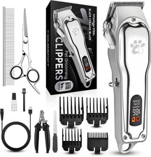 Tosatrice Professionale per Cani per Capelli Spessi, Corpo Interamente in Metall