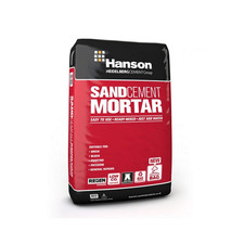 Hanson Sand & Cement Mortar Ready Mix 20kg Bricklaying Pointing Repair