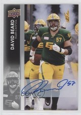 2022 Upper Deck CFL Auto David Beard #137 Auto m7v