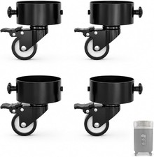 Wheel Caster for Ninja Fireside360 Fire Pit, Locking Brake