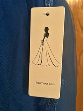 Royal Blue Prom Dress Size 2x Formal Gown Brand Is Wear Your Love Plus Size