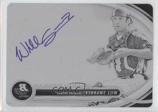 2013 Bowman Platinum Prospects Printing Plate Black 1/1 Will Swanner Auto 1p7