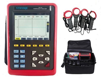 Digital Power Quality Analyzer Meter with 10A-6000A Starting Current Monitoring