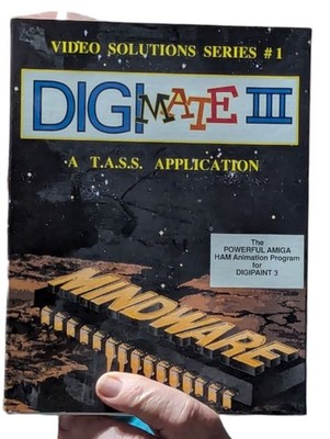 Digimate 3 - Animation Software for Commodore Amiga a T.A.S.S. Application RARE