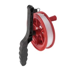 100M Twisted String Line Red Wheel Kite Reel Winder J7W11753