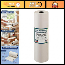 Packing Paper Roll 30"x1400ft - 1000 Sheets Newsprint for Shipping, Storage Mo