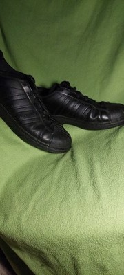 Original Adidas Superstar All Black   Gr. 36 2/3 (US 4.5)