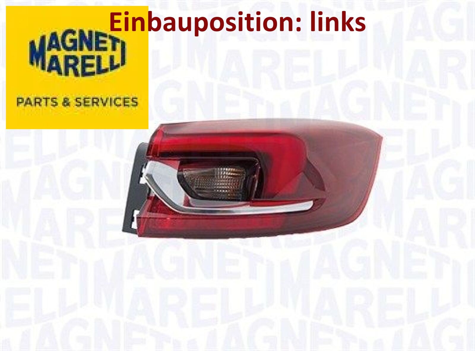 Für MAGNETI MARELLI 714020590703 Rear lamp Left 714020590703 do OPEL INSIGNIA B - Bild 4