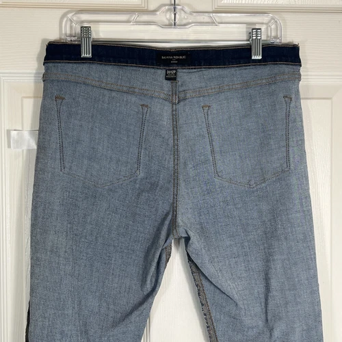 Banana Republic Women's High Rise Skinny Stretch Dark Blue Jeans 31/12P - Picture 14 of 14