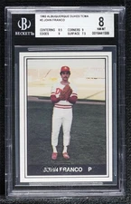 1982 TCMA Minor League John Franco #337 BGS 8