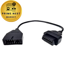 Uhanbut Obd1 To Obd2 Gm Adapter Auto Cable Code 16.53 0.81 Inch Black Uhanbut Obd1 To Obd2 Gm Adapter Auto Cable Code 16.53 0.81 Inch Black