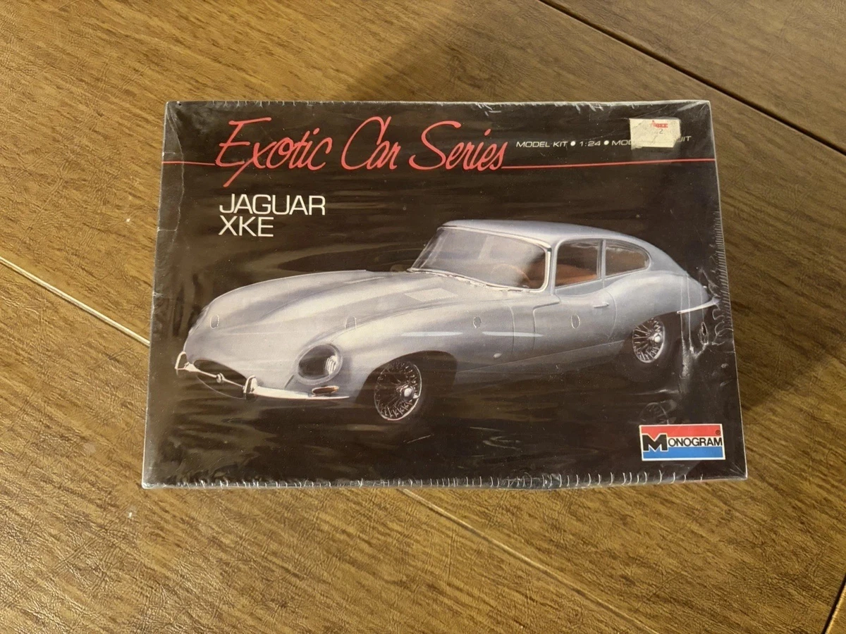 Monogram Jaguar In Vintage Automotive Toy Models & Kits for sale