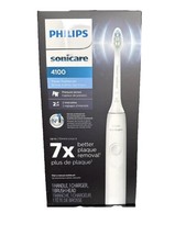 Philips Sonicare 4100 Rechargeable Toothbrush Pressure Sensor White HX3681/23!