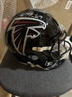 Michael Penix Atlanta Falcons Signed Full Size Replica Helmet