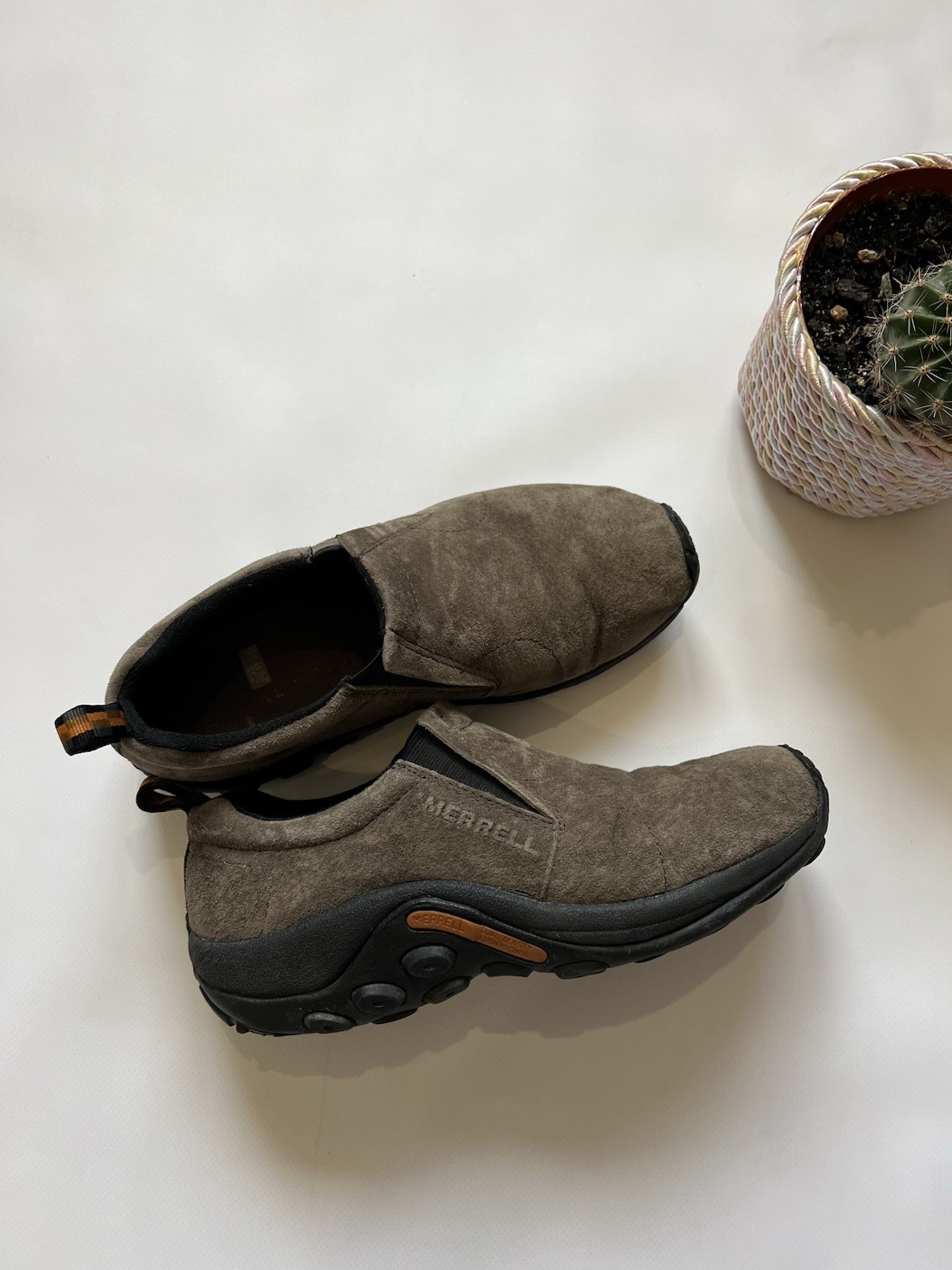 Merrell scarpe slip pull on sneakers marrone taglia 10US