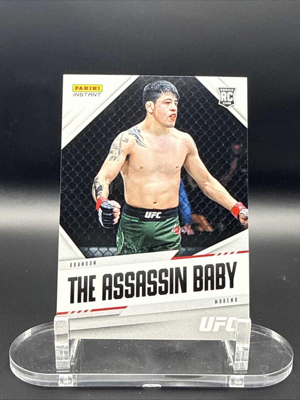 2021 Panini Instant UFC - Nicknames Brandon Moreno #N9 /325 (RC)