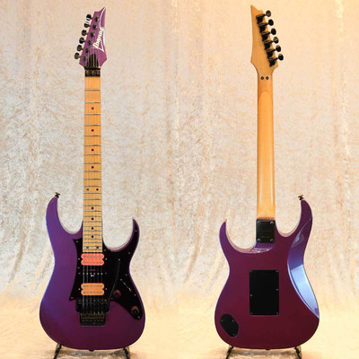 90年製 Ibanez RG560 PN Purple Neon エレキギター 1989 Ibanez RG560 Electric Guitar Purple Neon | Reverb