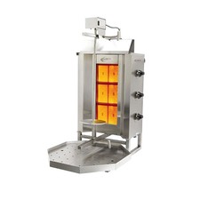 Axis AX-VB3 Vertical Broiler &ndash; 3-Burner Gyro / Doner Broiler