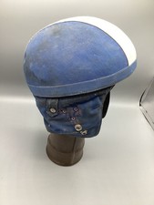 ANTICO CASCO ELMETTO SCI EPOCA VINTAGE 1947 GANT GAMET GENOSKI GGG OLYMPIC SPORT