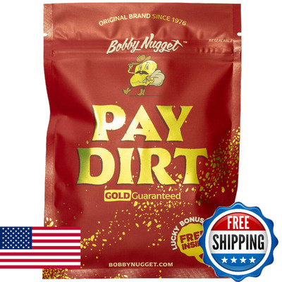 Bobby Nugget Gold Paydirt | Gold Rush Panning Concentrates unsearched & Added |