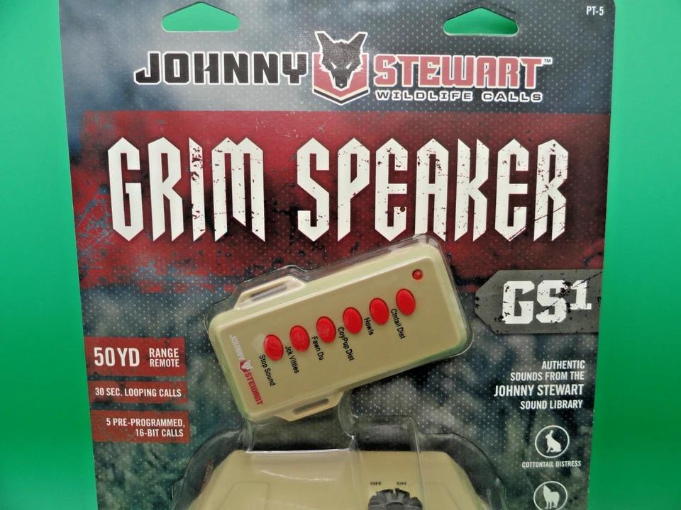 JOHNNY STEWART GRIM SPEAKER GS1 ELECTRONIC PREDATOR CALL - Image 2 of 4