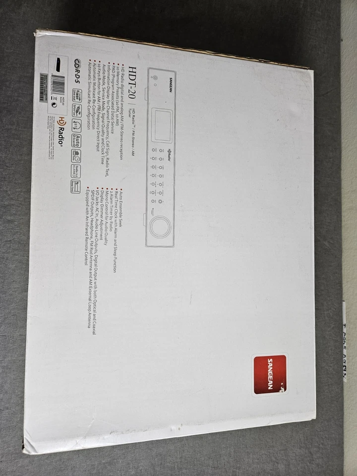 Sangean HDT-20 HD Radio FM-Stereo AM Tuner ,no Remote Control.  - Image 2 of 4