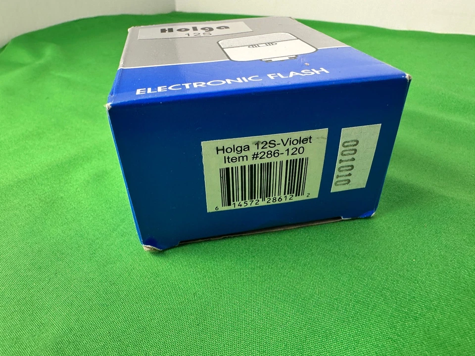 Flash Holga 12S para Holga 135TIM (púrpura) XLNT ESTADO/PROBADO/FUNCIONAMIENTO Foto 4 de 4