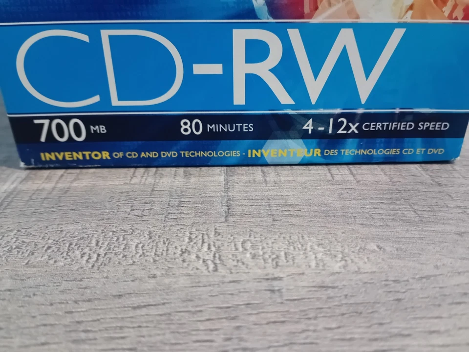 Phillips CD-RW Discs (×10) Individually Sealed - Image 3 of 4
