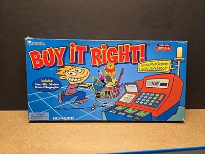 Learning Resources Buy it Right Shopping Kids Board Game (LER2652) used