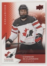 2020 Upper Deck Team Canada Juniors Hlinka Exclusives /250 Connor McClennon 00gy